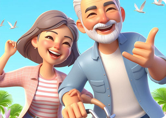 Pareja feliz